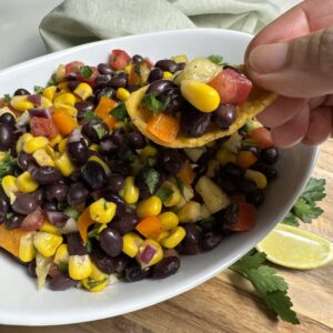 black bean and corn salsa