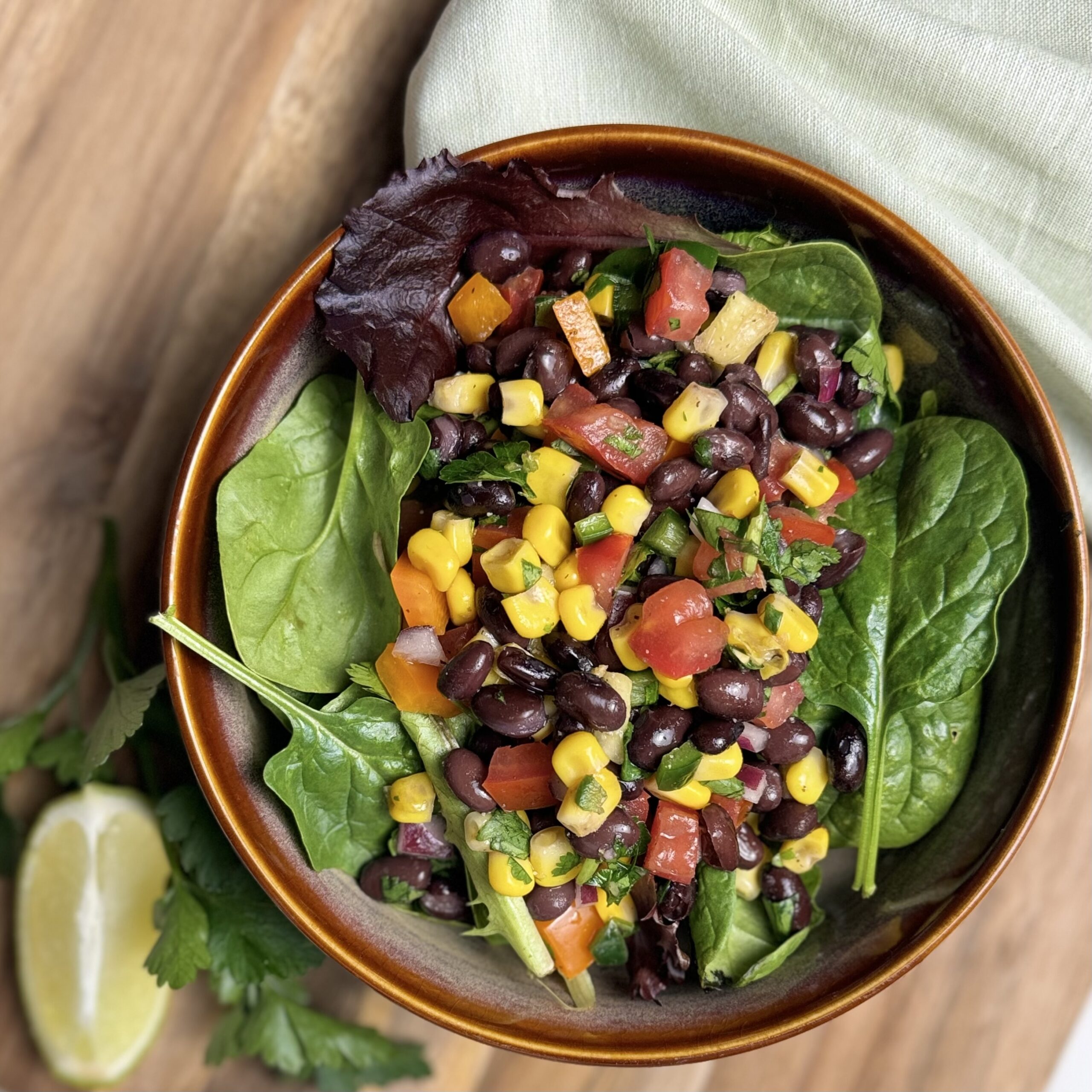 black bean and corn salsa