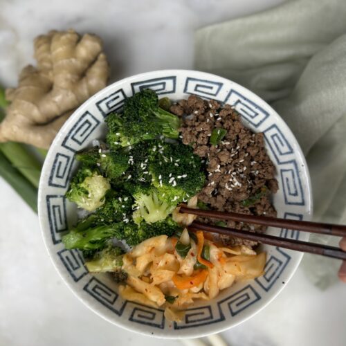 korean bison bowl