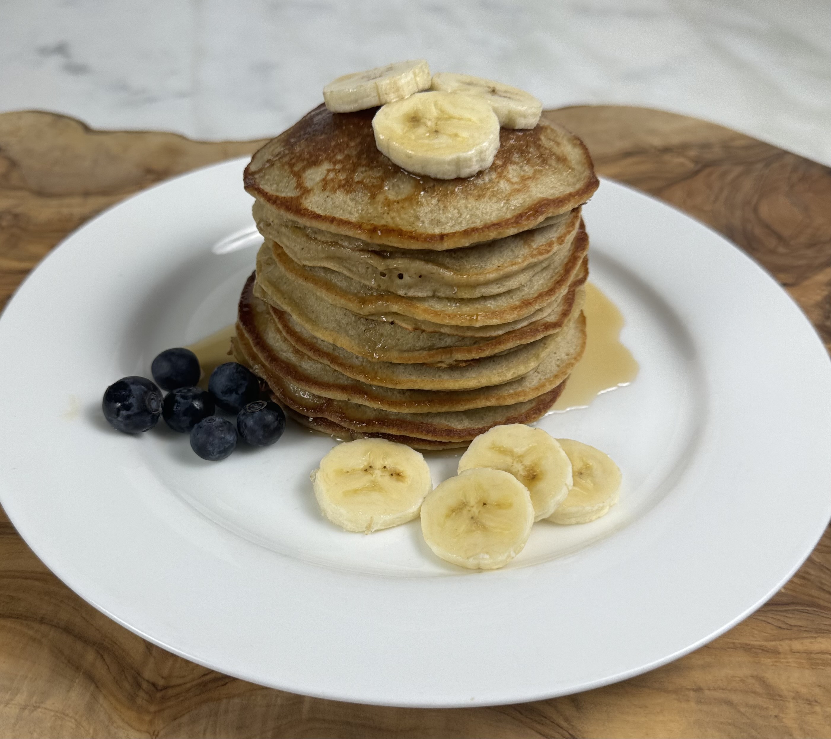 banana oatmeal pancakes