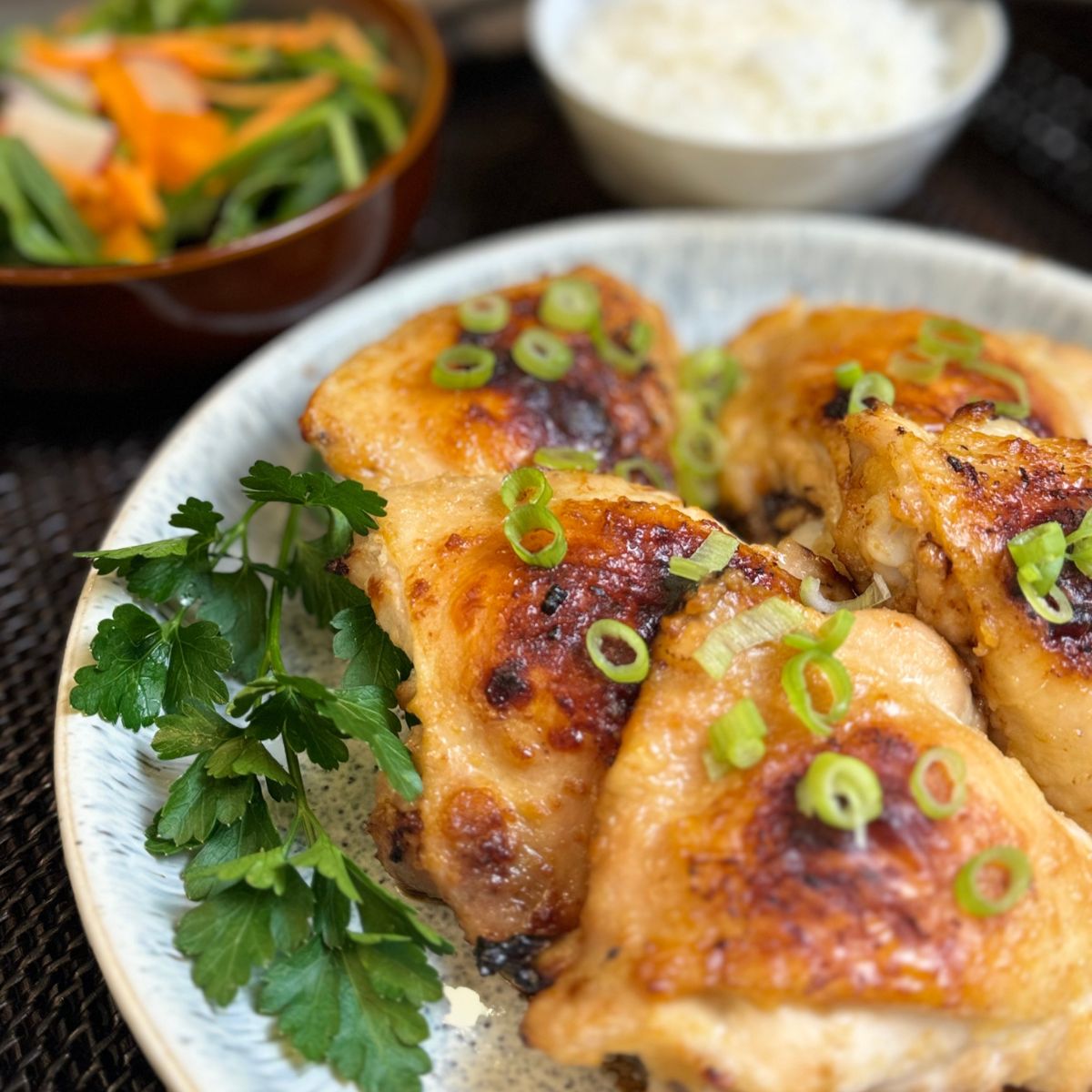 Oven-baked Miso Chicken