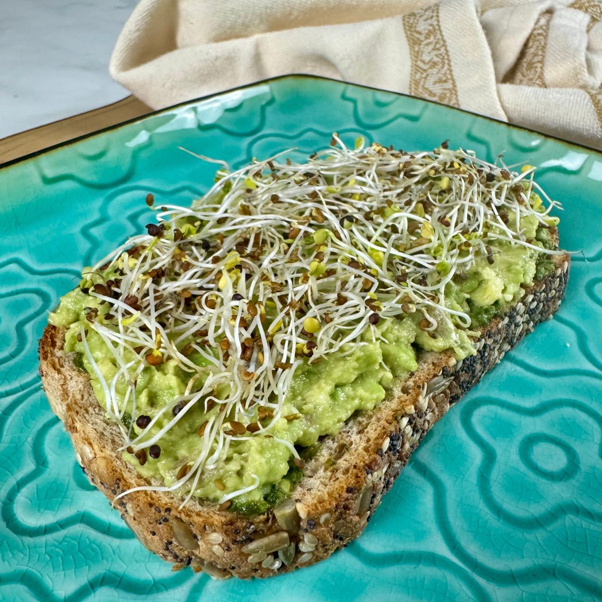 Pesto Avocado Toast