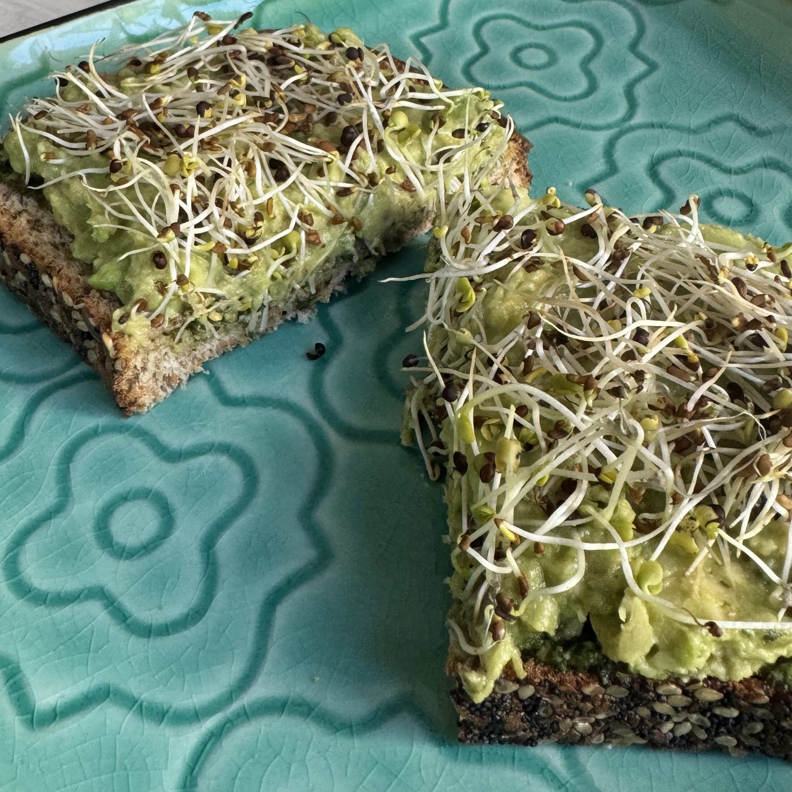 pesto avocado toast