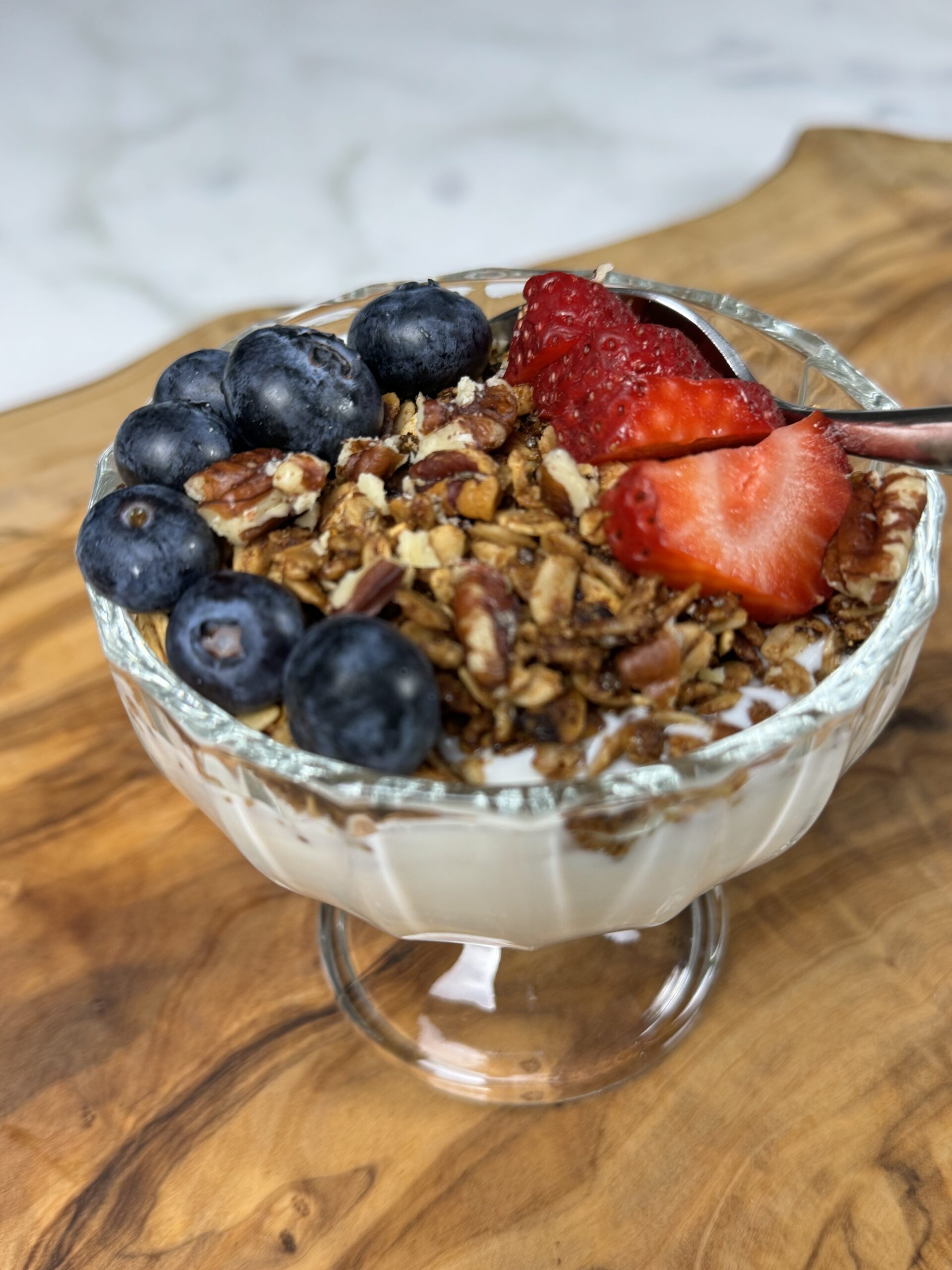 granola with chia seeds