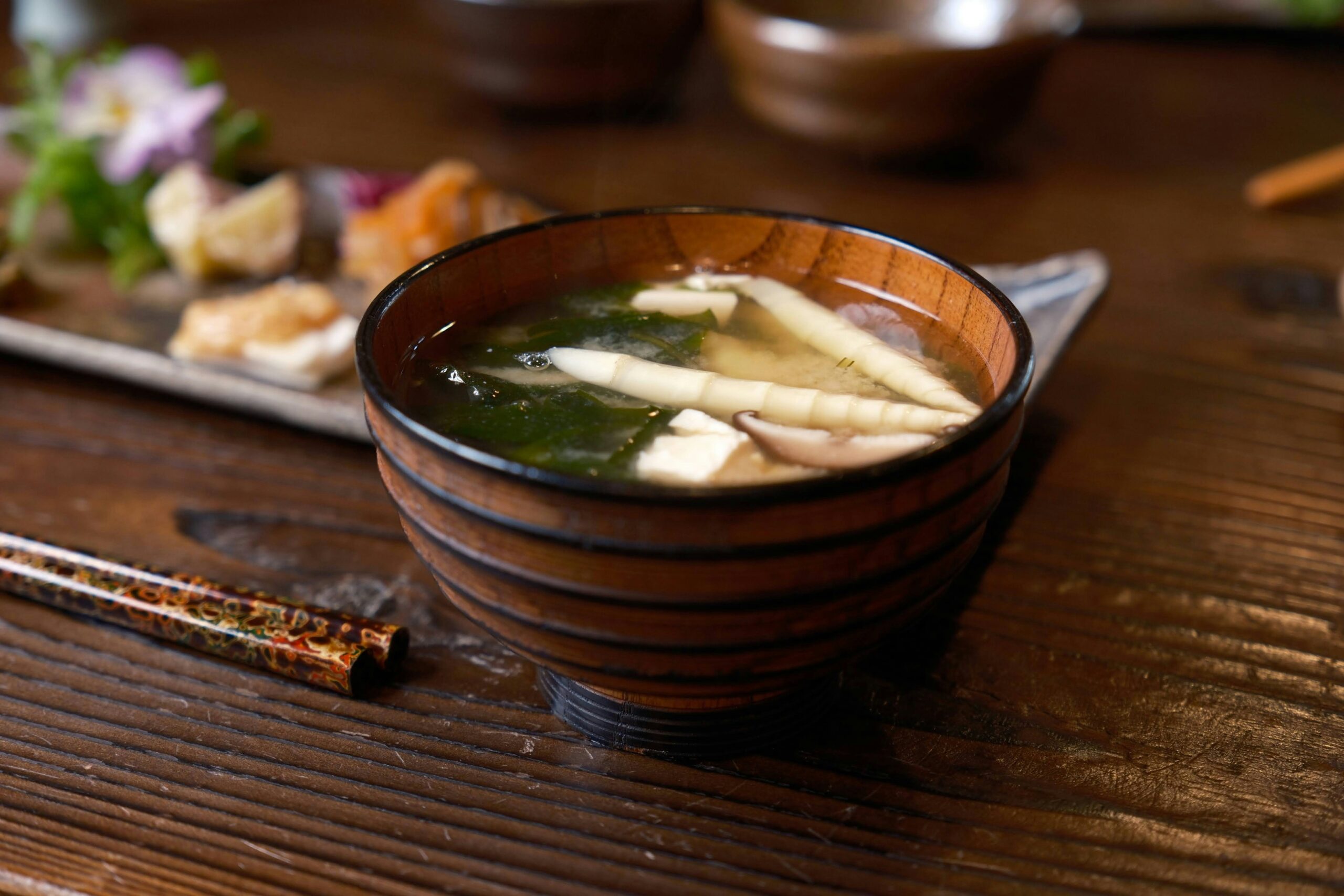 Miso soup photo by Seiya Maeda