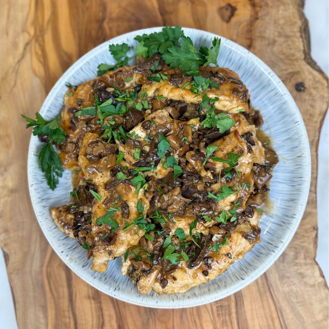 Chicken Marsala Recipe inspired by Ina Garten