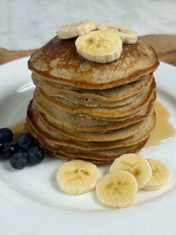 Breakfast - oatmeal pancakes