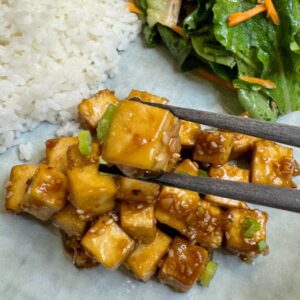 Honey Sesame Tofu