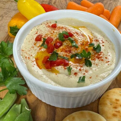 Hummus with dippers