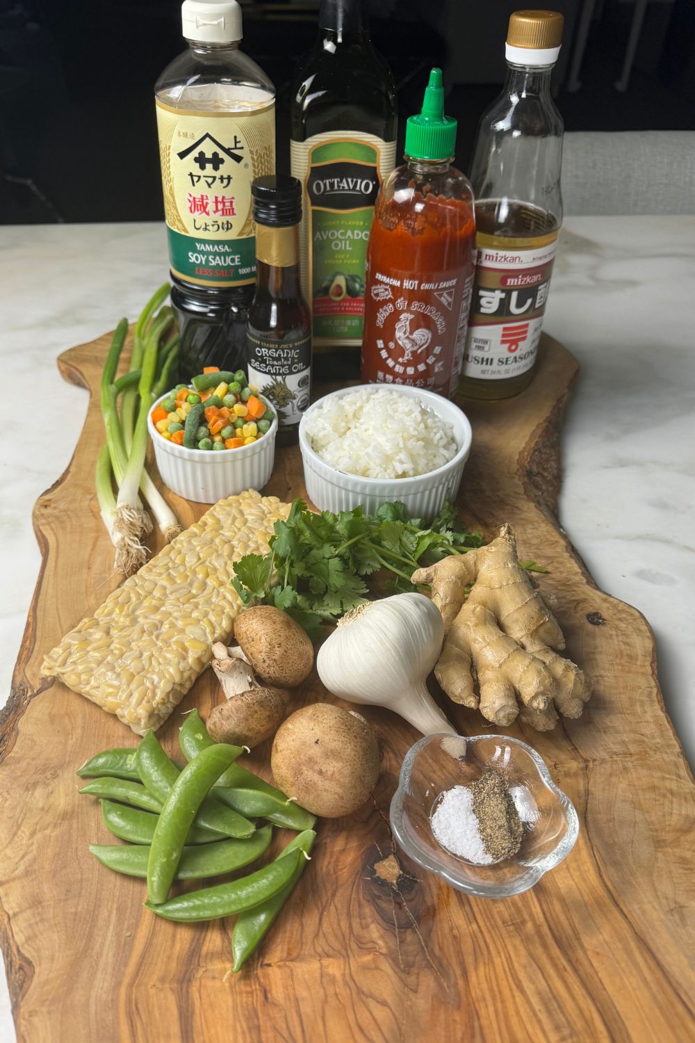 tempeh fried rice ingredients