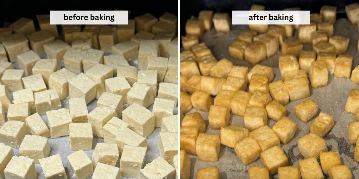 tofu in the oven