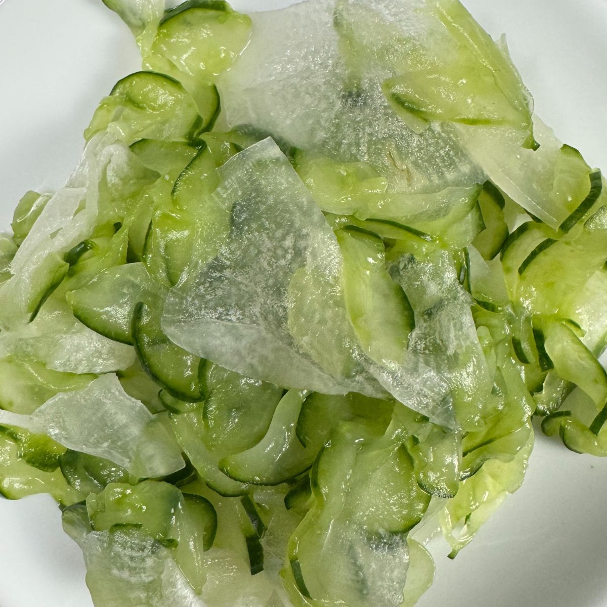 Cucumber Daikon Sunomono Salad