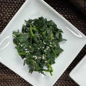 Sesame Miso Spinach