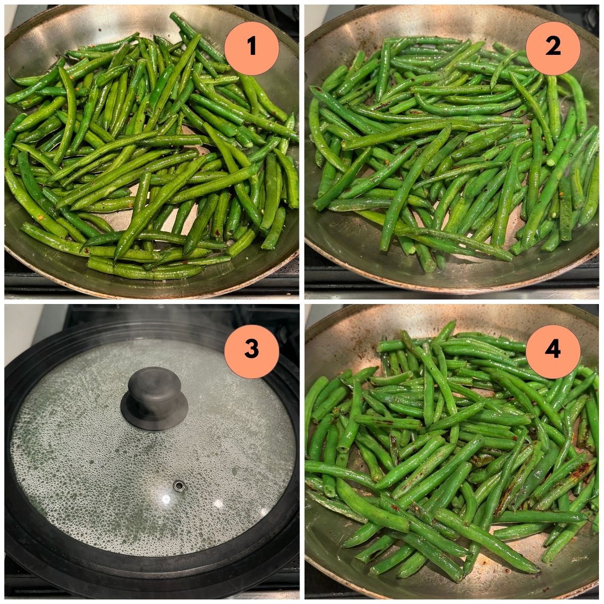 Pan Fried Green Beans Step by Step